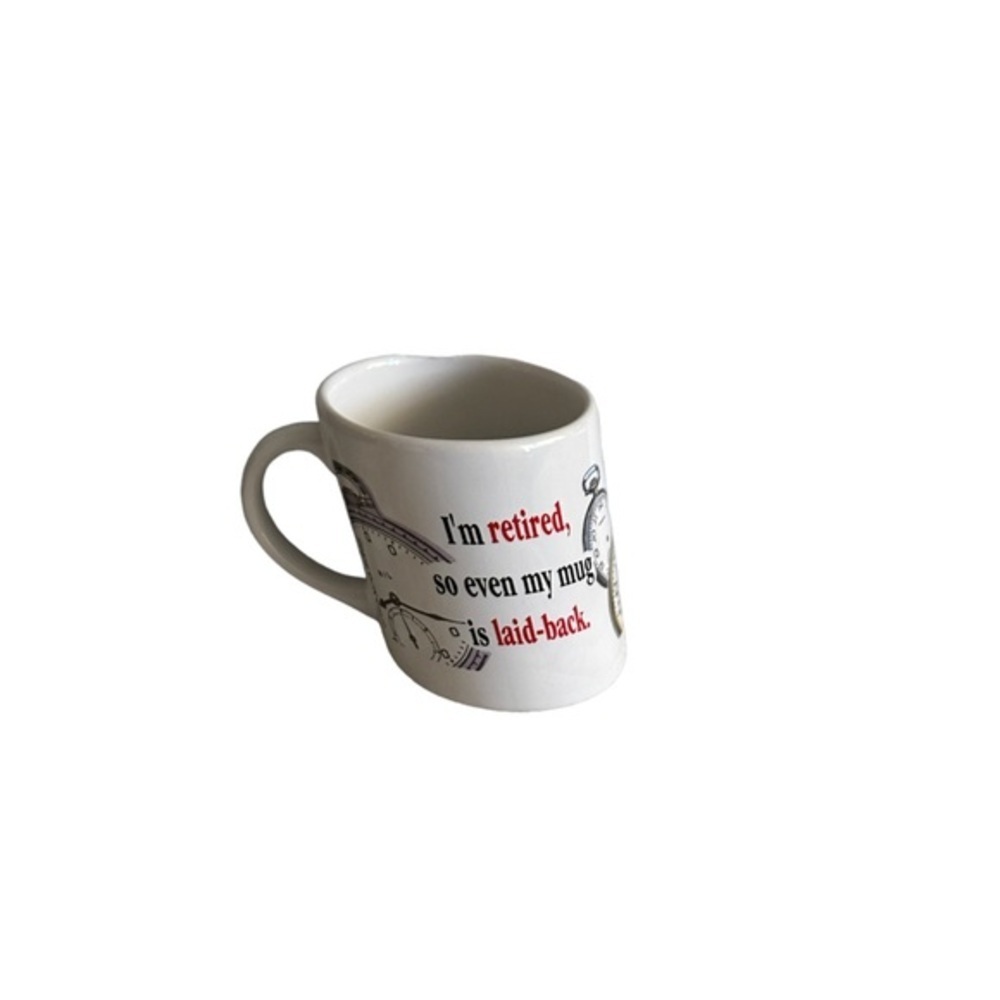 Retired fun coffee mug 1/1/3” length